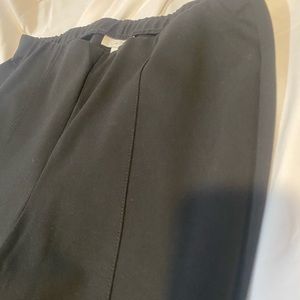 J Jill black ponte leggings size s